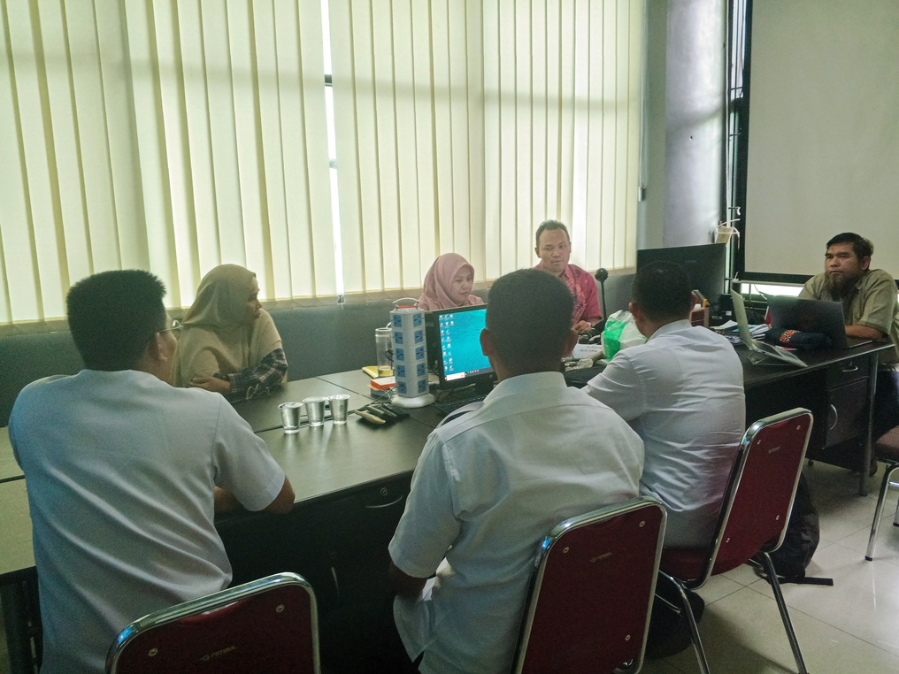 Kunjungan Diskominfo Metro ke Prodi TRI/IET